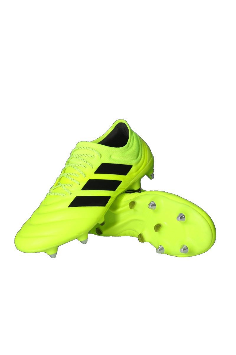 Adidas Copa 19.1 SG – Yellow Leather – G26643 – Football Boots ...